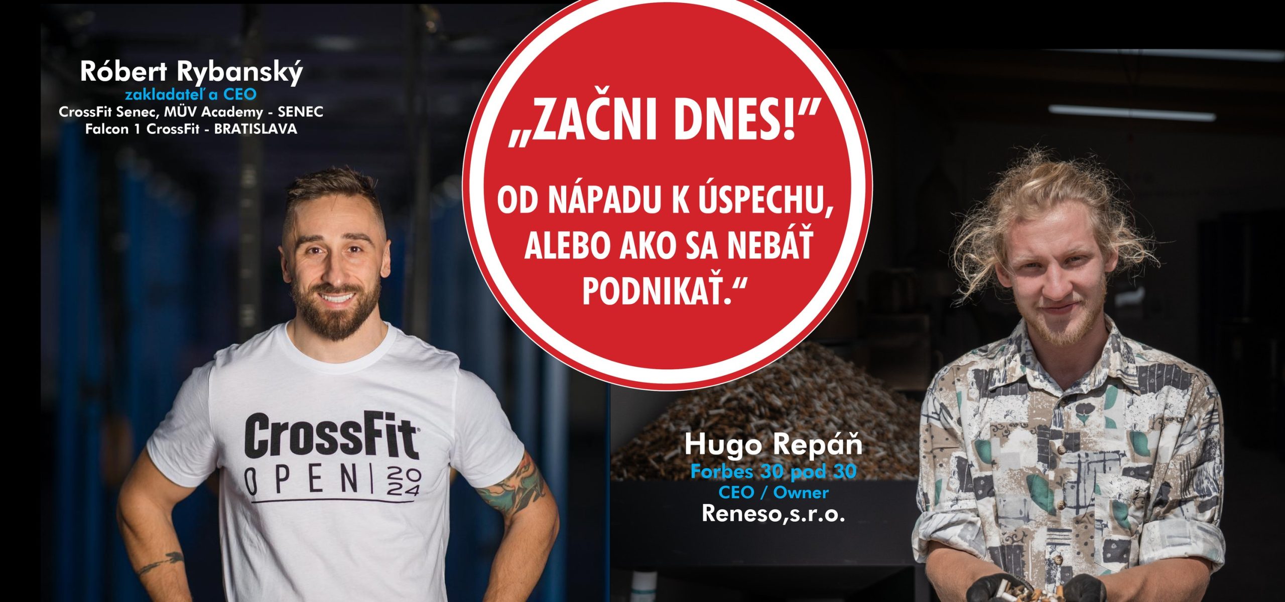 „Začni dnes! Od nápadu k úspechu – alebo ako sa nebáť podnikať.“